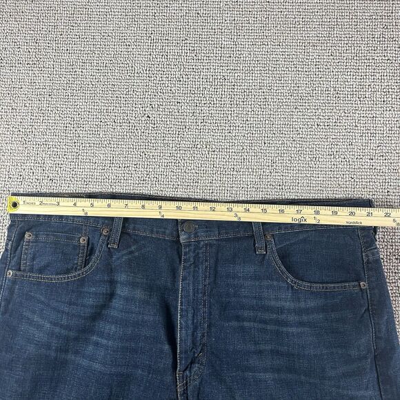 Levis 569 Loose Fit Jeans Men’s 38x30 Dark Wash Baggy Straight Denim Y2K - Picture 6 of 13
